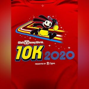 runDisney Marathon Weekend 2020 10k Race Shirt - Sz Mens Large